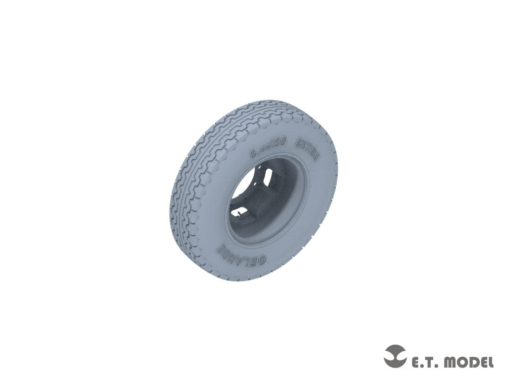 ET Model P35-109 WWII German Sd.Kfz.234 Spare Wheel 1/35 – image 3