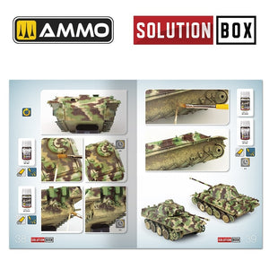 Ammo of Mig 6529 SOLUTION BOOK 23 - How to Paint WWII German Late War Vehicles (Multilingual Book) – zdjęcie 4