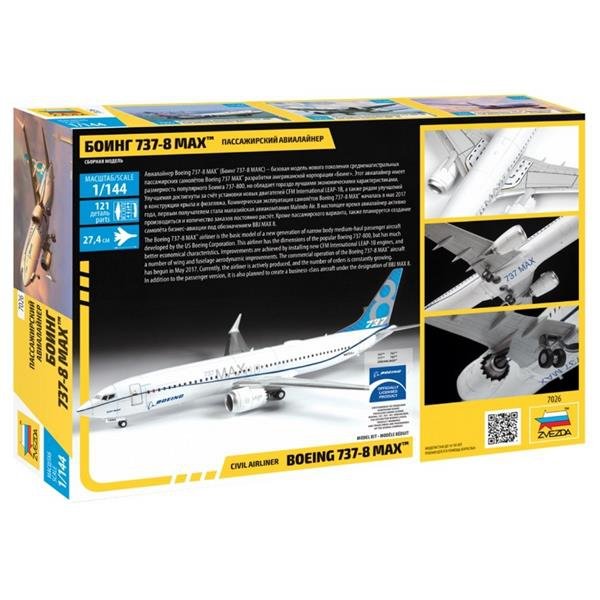 Zvezda 7026 Boeing 737-8 Max 1/144 – Bild 2