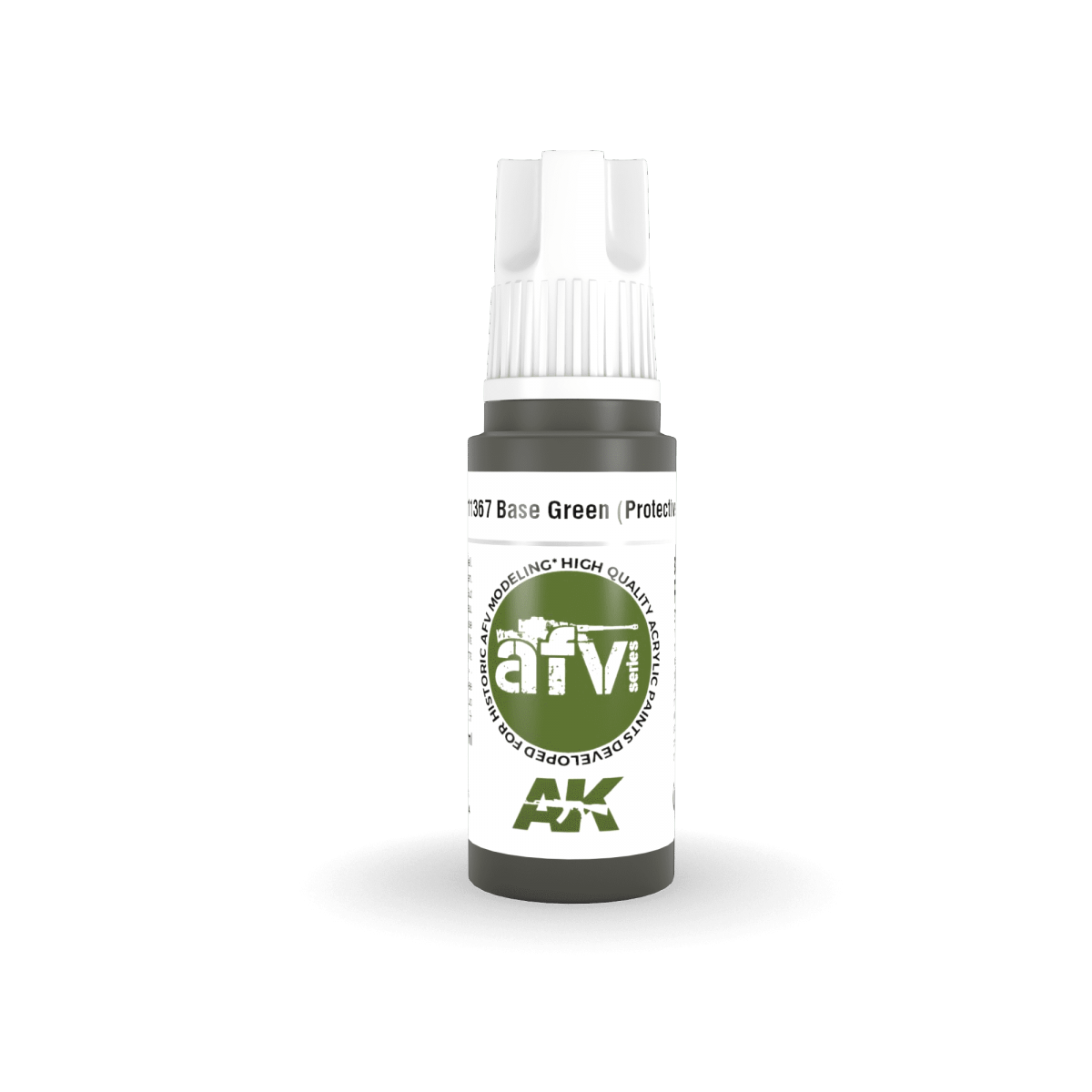 AK Interactive AK11367 Base Green (Protective) 17ml – image 2