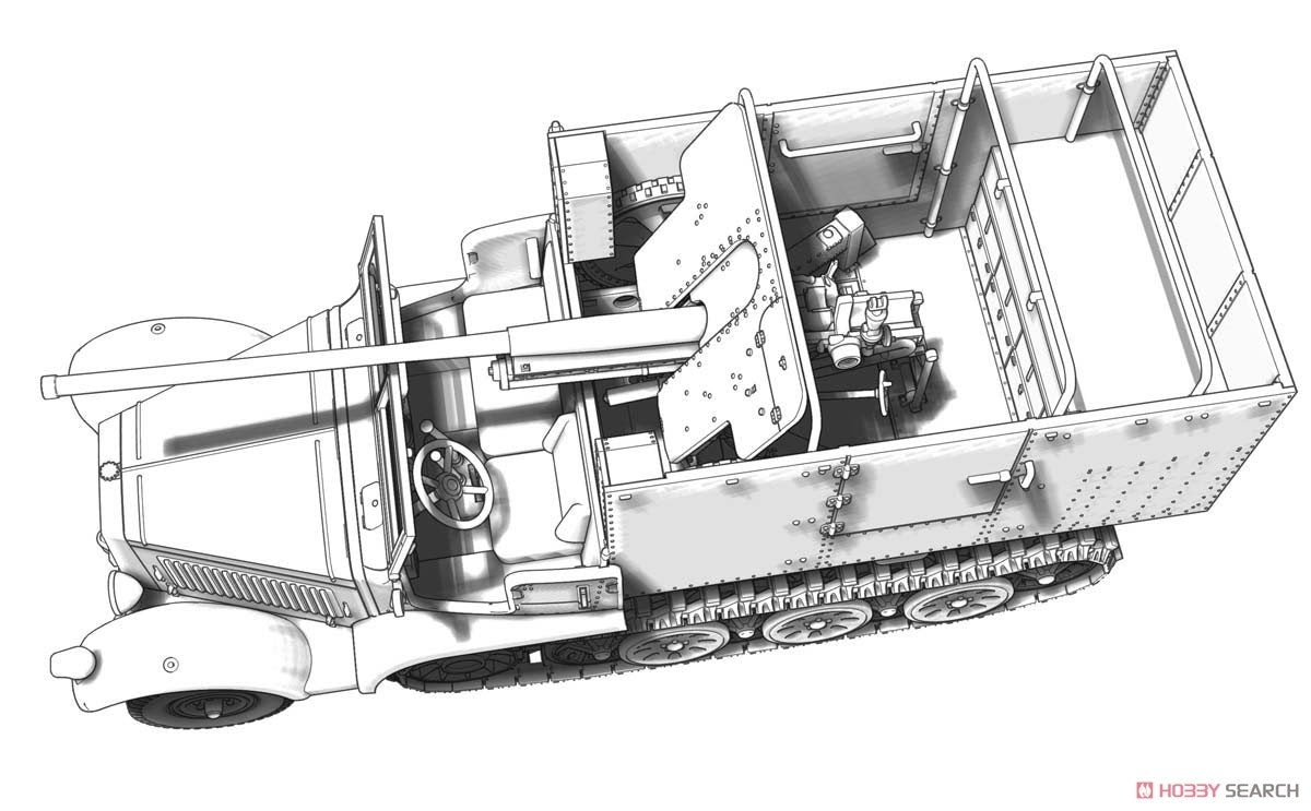 ACE 72574 7,62cm FK.36 (R) auf mZgkw 5t &amp;quot;Diana&amp;quot; Sd.Kfz. 6/3 1/72 – imagen 10