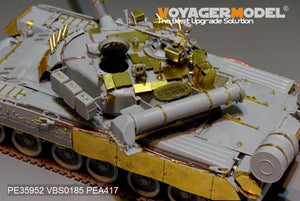 Maquette Voyager PE35952 Char de combat principal russe moderne T-80U (lanceur de fumée inclus) pour TRUMPETER 09525 1/35  – image 17