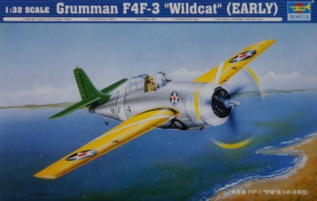 Trumpeter 02255 F4F-3 Wildcat début (1/32)