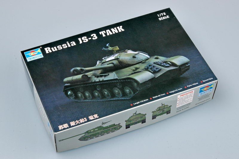 Trumpeter 07227 Russia JS-3 TANK 1/72 – imagen 2