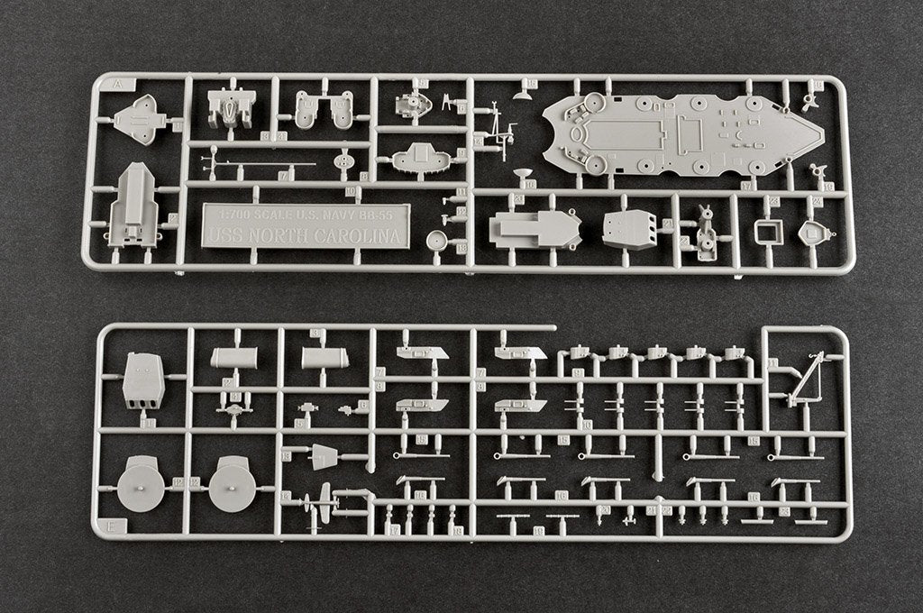 I Love Kit 65704 Top Grade North Carolina BB-55 1/700 – image 7