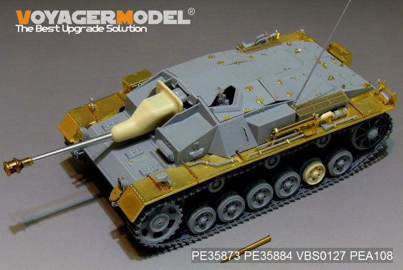 Voyager modèle PE35873 WWII allemand StuG.III Ausf.C/D Basic pour DRAGON 1/35 – image 2