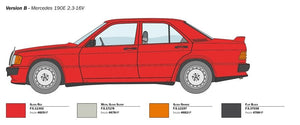 Italeri 3624 Mercedes 190 E 2.3 16V 1/24 – image 5