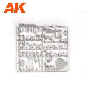 AK Interactive AK35504-A PZ.KPFW.IV AUSF.D AFRIKA KORPS + DAK PANZERFAHRER 1/35 – zdjęcie 11