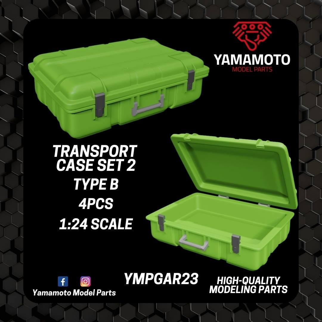 Yamamoto YMPGAR23 Transport Case Set 2 - Type B 1/24 – image 3