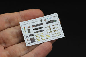 Quinta Studio QD72081 He 111 P/H 3D-Printed &amp;amp; coloured Interior on decal paper (Hasegawa) 1/72 – immagine 2