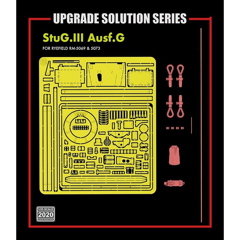Rye Field Model 2020 Upgrade set for 5069/5073 StuG. III Ausf. G 1/35 – immagine 2