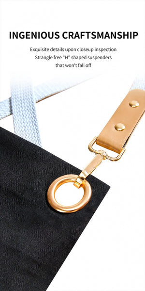 DSPIAE CAN-01 Canvas Working Apron / Płócienny fartuch roboczy – zdjęcie 4