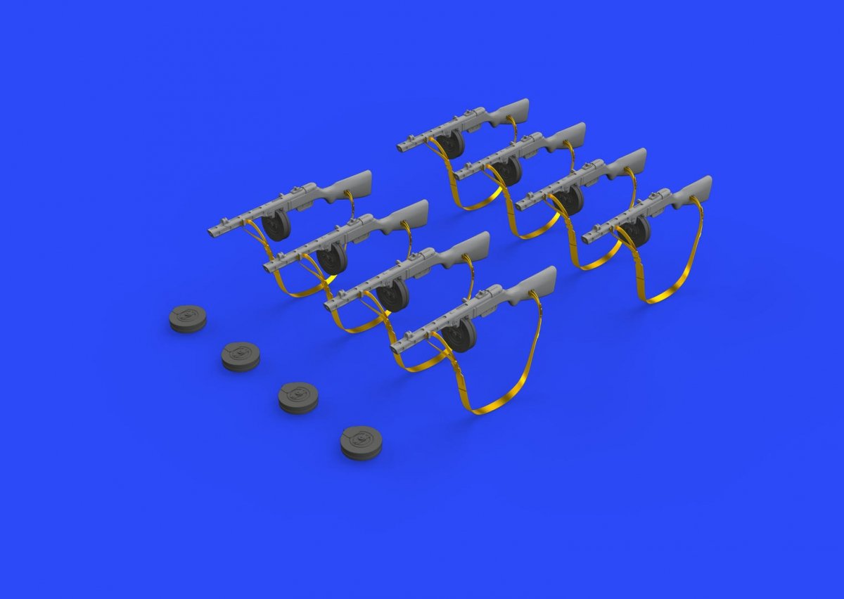 Eduard 635011 PPSh-41 submachine gun 1/35