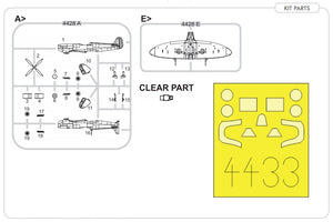 Eduard 4433 Spitfire Mk. IXc late 1/144 – Bild 4