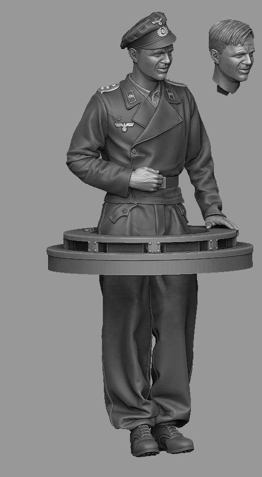 Ensemble Panzer Art FI35-121 StuG avec chiot, échelle 1/35 – image 3
