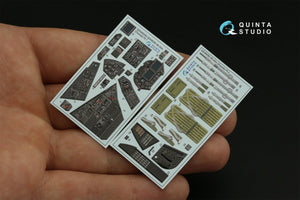 Intérieur imprimé en 3D et coloré sur papier décalcomanie Quinta Studio QD48295 Mi-35M (Zvezda) 1/48 – image 11