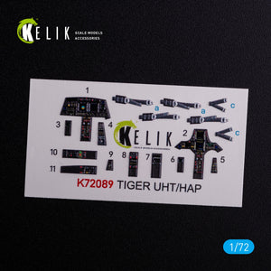 KELIK K72089 Eurocopter Tiger UHT/HAP interior 3D decals for Revell kit 1/72 – Bild 3