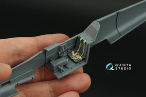 Quinta Studio QD48420 Bf 109K-4 3D-Printed &amp;amp; coloured Interior on decal paper (Eduard) 1/48 – zdjęcie 6