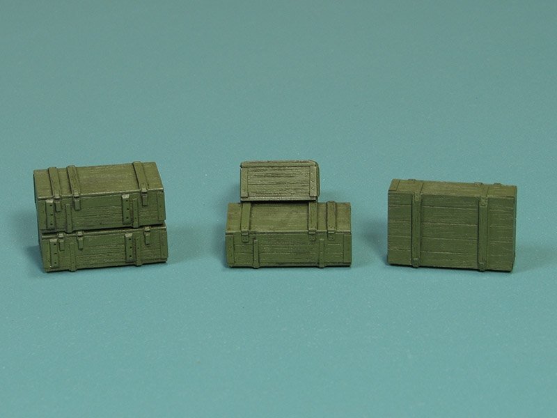 Eureka XXL E-034 – Modern Russian Ammo Crates (for 125mm 2A46 Gun) 1/35 – zdjęcie 3