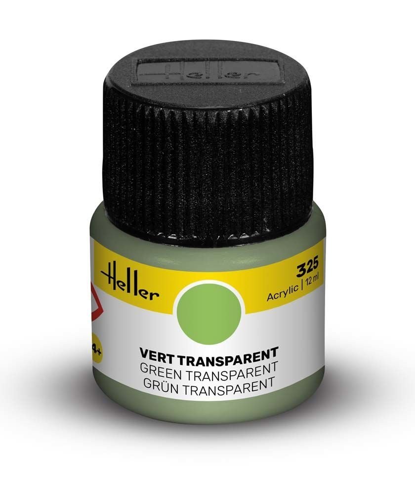 Heller 9325 325 Vert Transparent 12ml