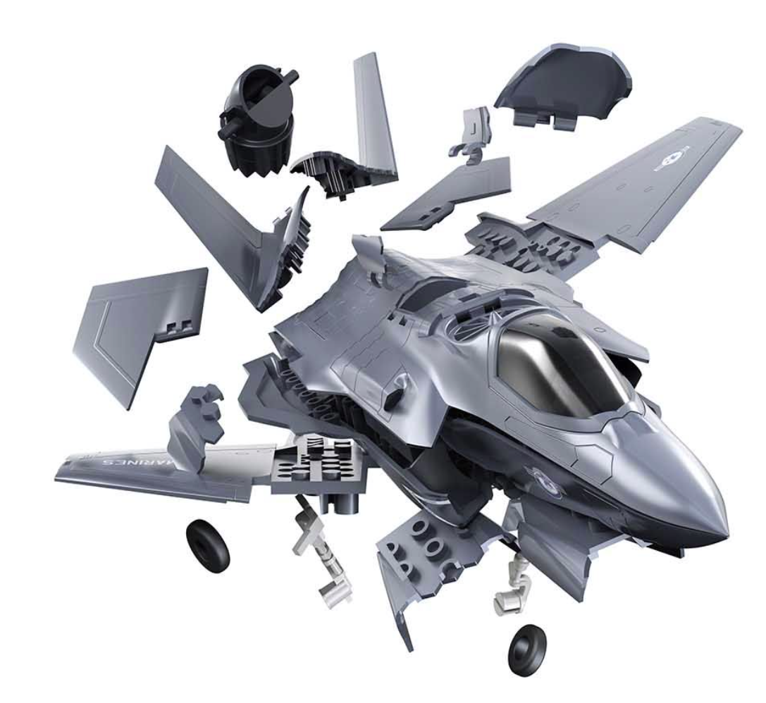 Airfix 6040 QUICKBUILD F-35B Lightning II – zdjęcie 2