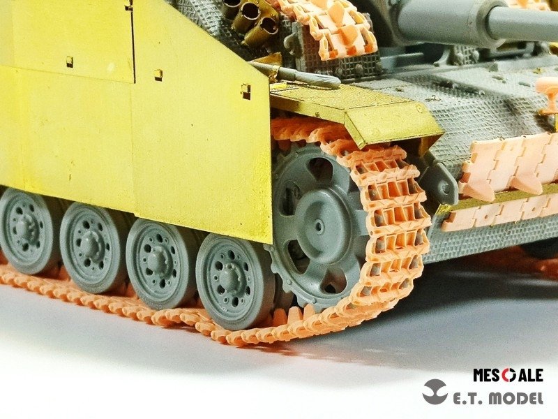 E.T. Model P35-014 WWII German Pz.Kpfw.III/IV Late Version（Type 6A）Workable Track ( 3D Printed ) 1/35 – immagine 5