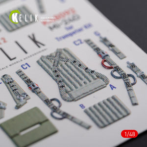 KELIK K48092 Mi-24D (Hind-D) interior 3D decals for Trumpeter kit 1/48 – immagine 9