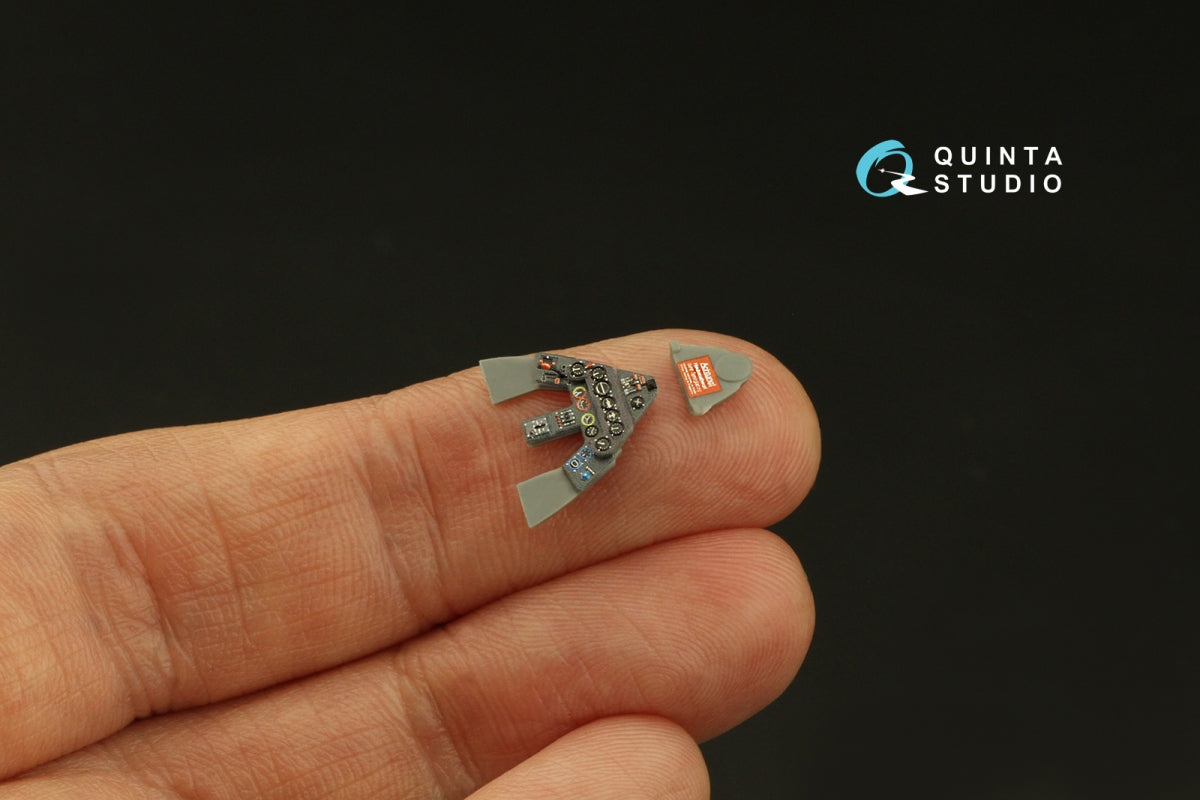 Quinta Studio QD72090 Fw 190D 3D-Printed &amp;amp; coloured Interior on decal paper (IBG models) 1/72 – Bild 3