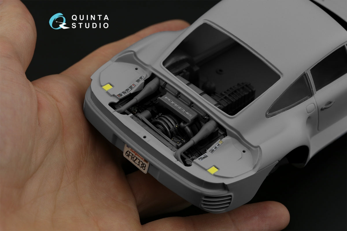 Quinta Studio QD24003 Porsche 959 3D-Printed &amp;amp; coloured Interior on decal paper (Tamiya) 1/24 – Bild 13