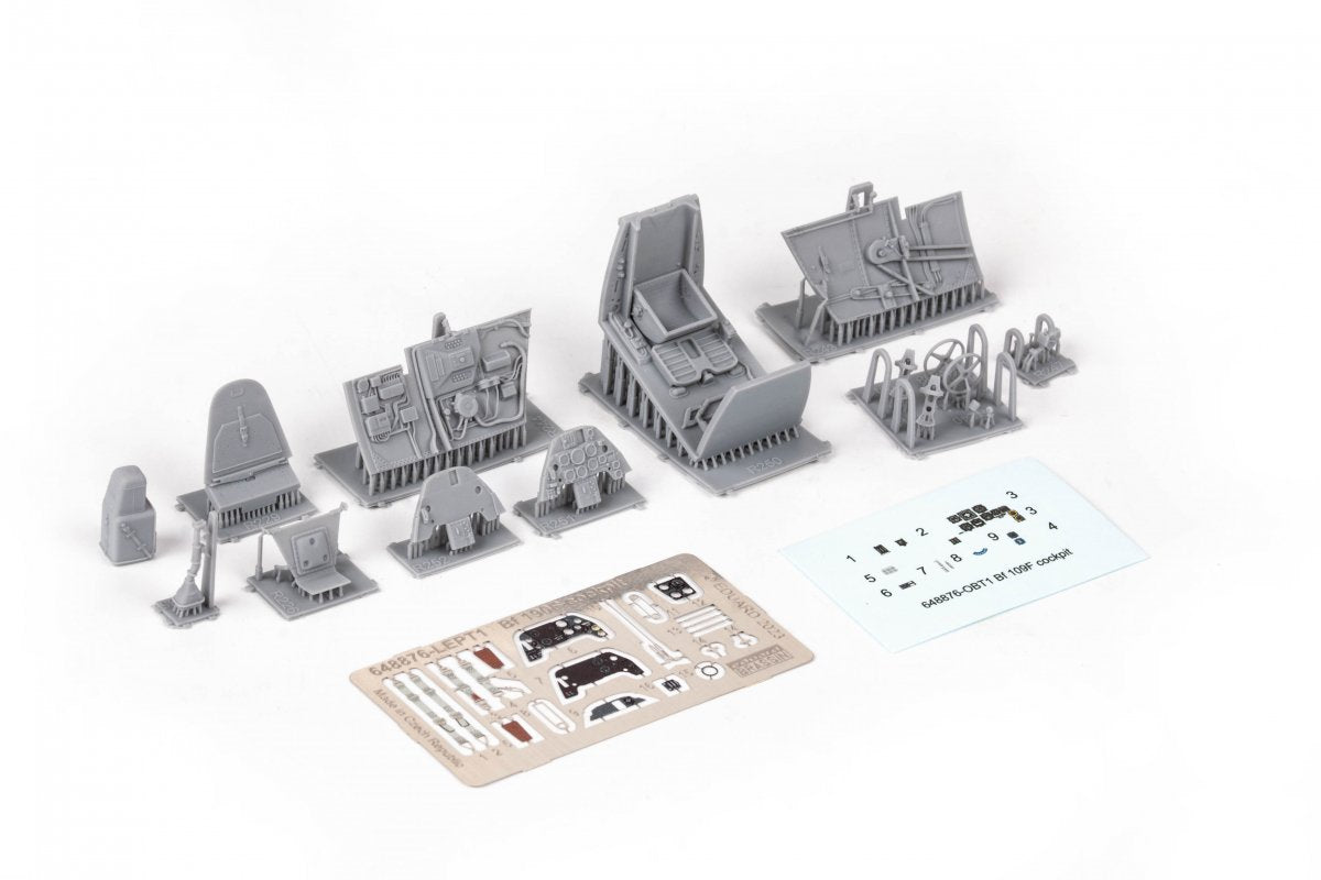 Maquette Eduard 648876 Bf 109F cockpit (impression Eduard 1/48) – image 4