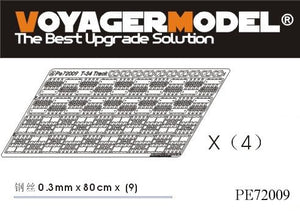 Voyager Model PE72009 WWII Russian T-34 Full Workable Tracks for all 1/72