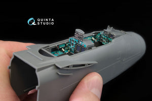 Quinta Studio QD48028 MiG-31BM 3D-Printed &amp;amp; coloured Interior on decal paper (for AMK kit) 1/48 – immagine 3