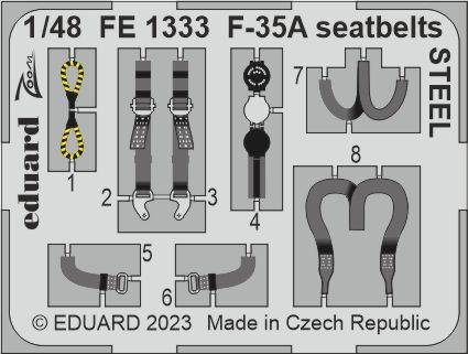 Eduard BIG49369 F-35A TAMIYA 1/48 – Bild 6