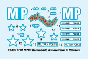 Trumpeter 07439 M706 Commando Armored Car in Vietnam 1/72 – zdjęcie 3