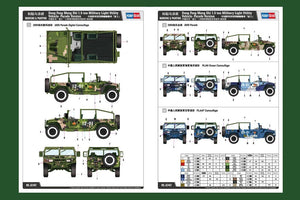 Hobby Boss 82467 Meng Shi Véhicule utilitaire léger militaire de 1,5 tonne - Version Parade (1/35) – image 8