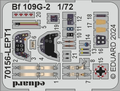 Eduard 70156 Bf 109G-2 - ProfiPACK Edition 1/72 – image 2