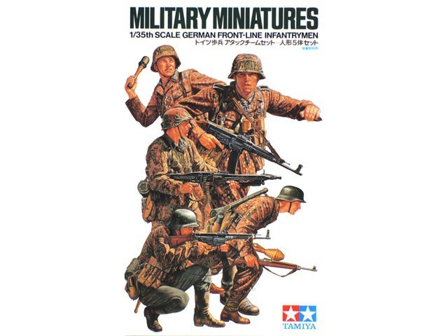 Tamiya 35196 German Front-Line Infantrymen 1/35