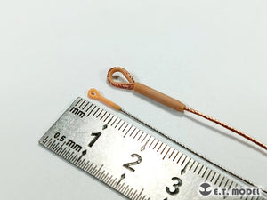 E.T. Model P35-237 WWII German Towing Cables Type.1 (3D Printed) 1/35 – Bild 3