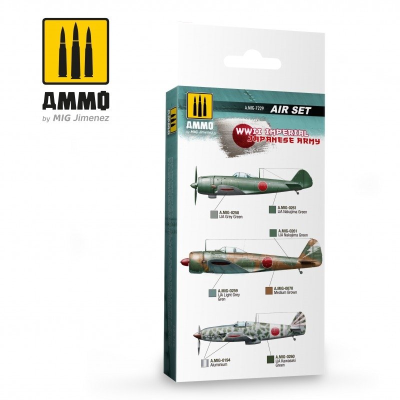 AMMO of Mig Jimenez 7229 Imperial Japaniese Army Set 6x17ml – Bild 2