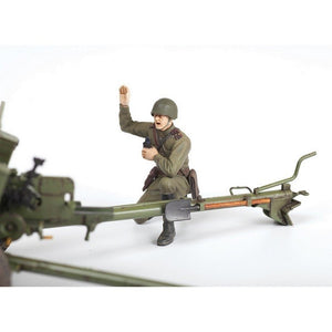 Zvezda 3671 Soviet 76mm Anti-Tank Gun Zis-3 w/CREW 1/35 – image 7