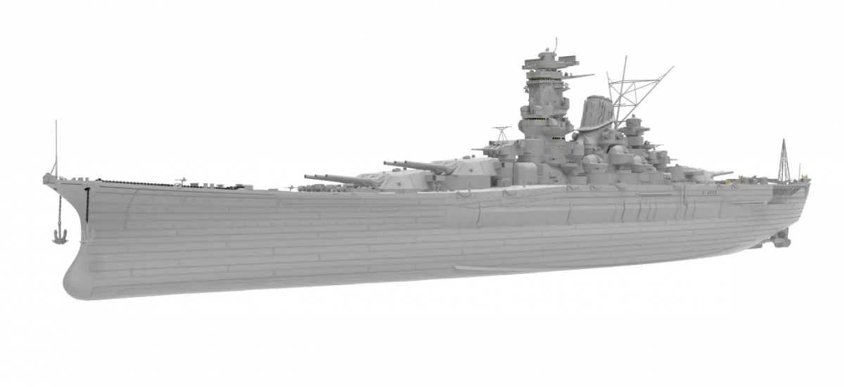 Very Fire BELBV350903 Imperial Japanse Navy Musashi Standard Version 1/350