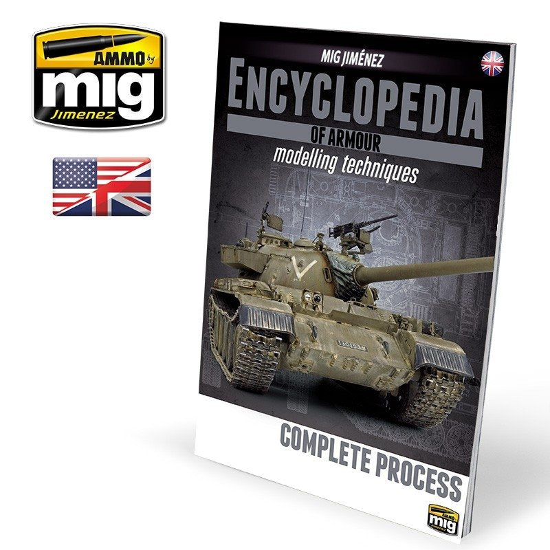 AMMO of Mig Jimenez 6155 ENCYCLOPEDIA OF ARMOUR VOL. 6 - COMPLETE PROCESS (English)