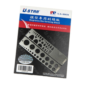 U-STAR UA-90034 Model Engraved Line Board (krzywiki)