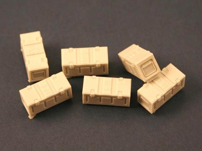 Panzer Art RE35-106 C167 British ammo boxes 1/35 – image 2