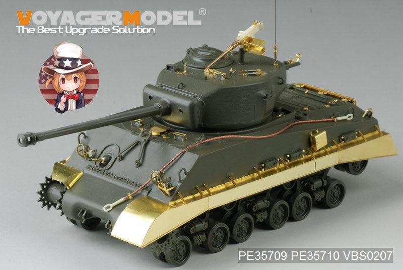 Voyager Model PE35709 WWII US M4A3E8 Sherman&amp;quot;Easy Eight&amp;quot;Basic For TAMIYA 25175 1/35 – zdjęcie 2