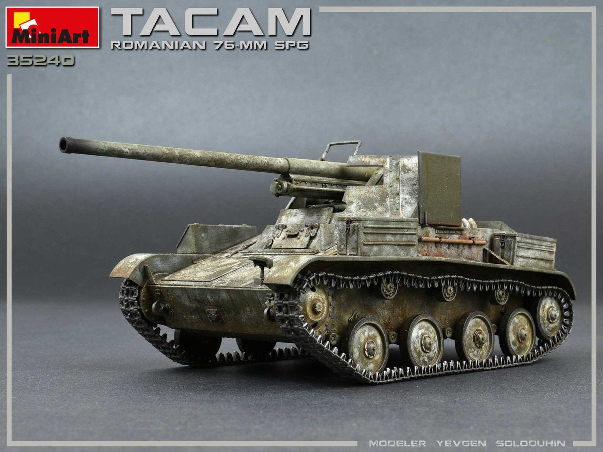 MiniArt 35240 ROMANIAN 76-mm SPG TACAM T-60 INTERIOR KIT 1/35 – immagine 15