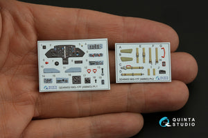 Quinta Studio QD48453 MiG-17F 3D-Printed coloured Interior on decal paper (AMMO/Kinetic) 1/48 – Bild 4