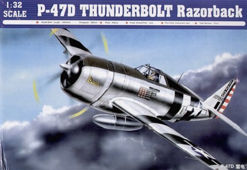 Trumpeter 02262 P-47D Thunderbolt Razorback 1/32
