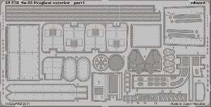 Eduard 32278 Su-25 Frogfoot exterior TRUMPETER 1/32