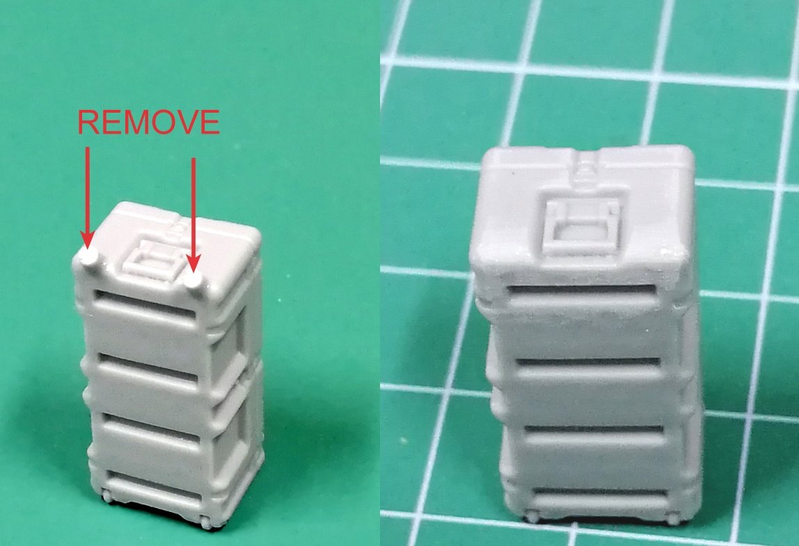 Eureka XXL E-073 Modern US Army PELICAN FTLK-1 Mobile Office Footlocker 1/35 – Bild 7